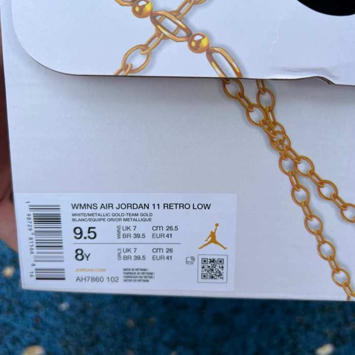 Authentic Air Jordan 11 Retro Low Mother's Day