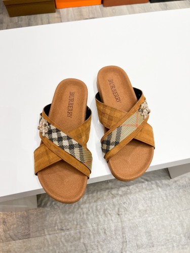 Burberry men slippers 1：1 quality-008