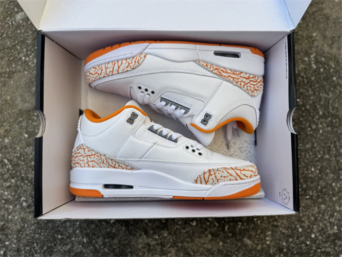 Authentic Air Jordan 3 Retro Orange Citrus