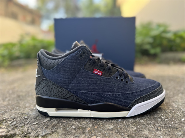 Authentic Jordan 3 Retro Levi’s Indigo