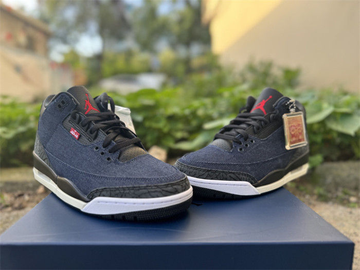 Authentic Jordan 3 Retro Levi’s Indigo