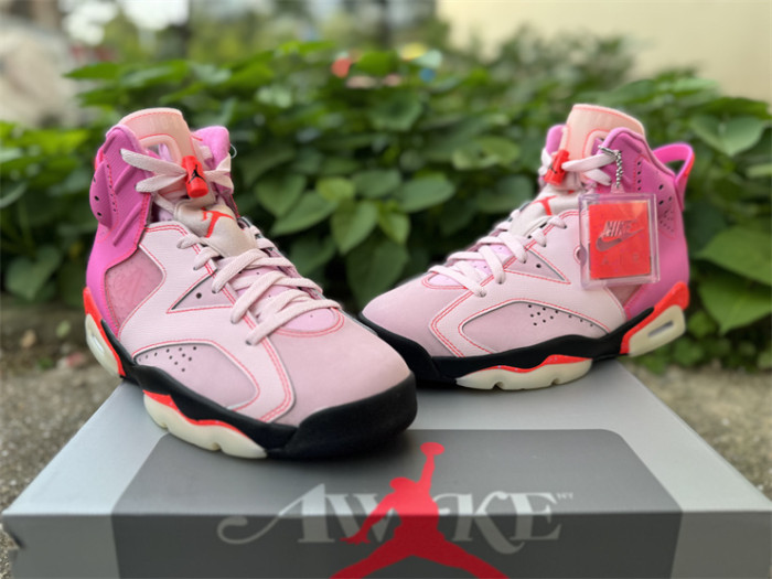 Authentic Air Jordan 6 Retro Awake NY Playful Pink