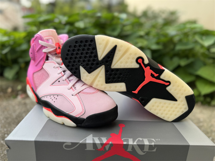Authentic Air Jordan 6 Retro Awake NY Playful Pink