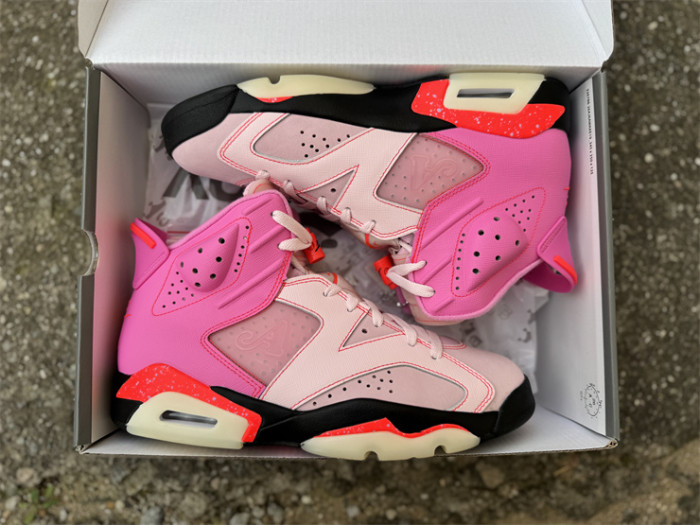 Authentic Air Jordan 6 Retro Awake NY Playful Pink