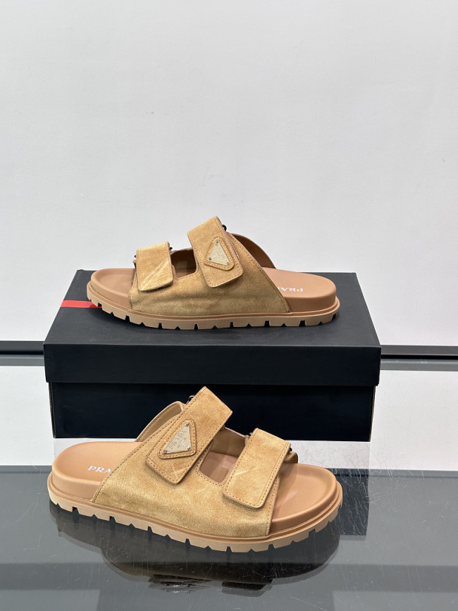 Prada men slippers 1：1 quality-075