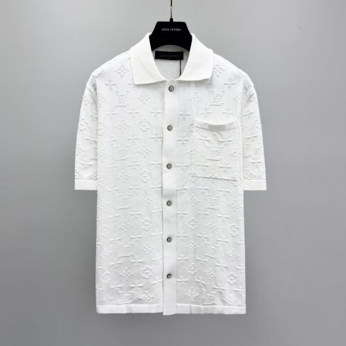 LV Shirt High End Quality-1455