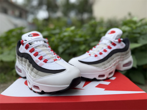 Authentic Nike Air Max 95 OG Big Bubble Comet Red