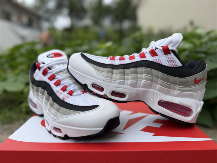Authentic Nike Air Max 95 OG Big Bubble Comet Red