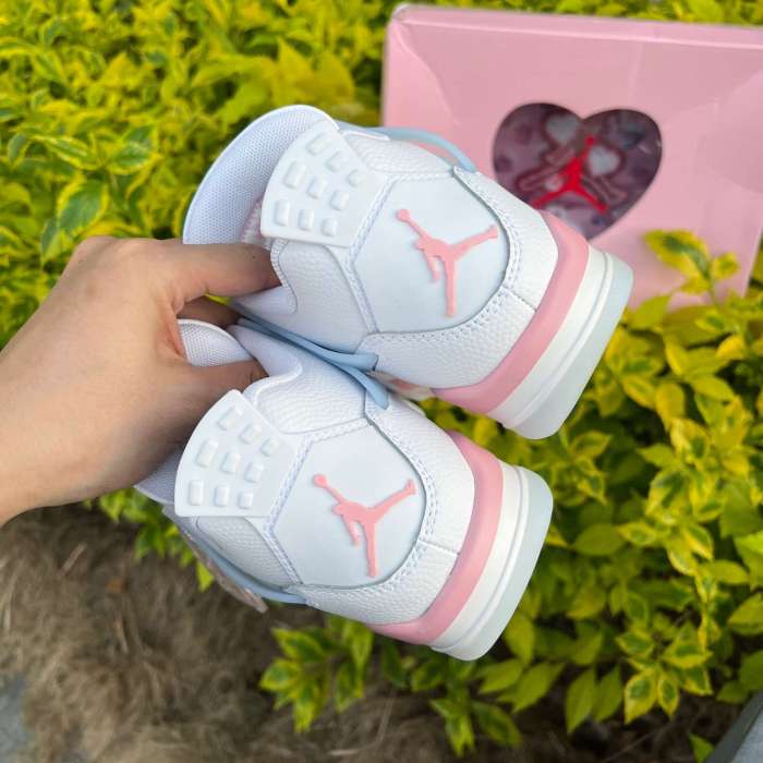Authentic  Air Jordan 4 Retro Valentine's Day 2026