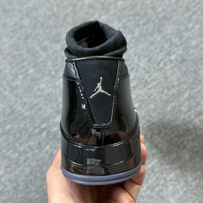 Authentic Air Jordan 17 Low ‘Black Patent’