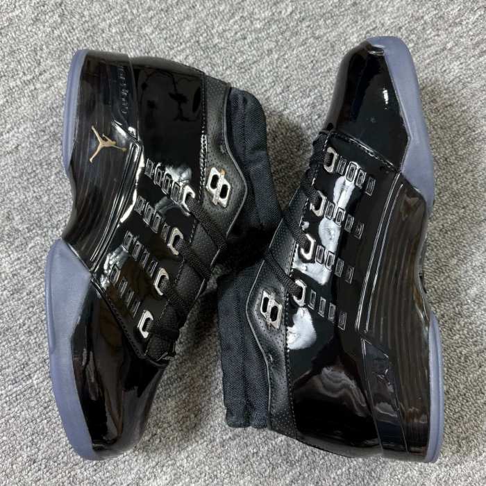Authentic Air Jordan 17 Low ‘Black Patent’