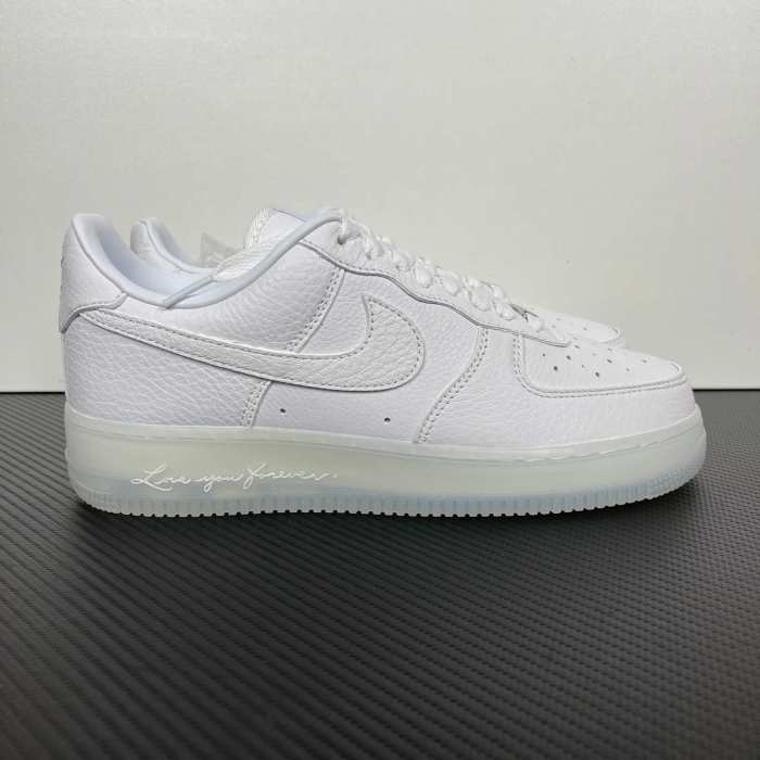 Authentic Nike Air Force 1 Low Drake NOCTA Certified Lover Boy White Cobalt Tint