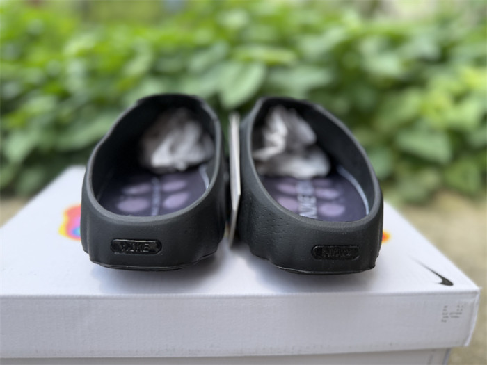 Authentic Nike Mind 001 Slide Triple Black (fit small)
