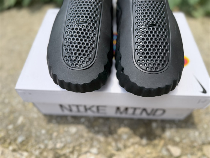 Authentic Nike Mind 001 Slide Triple Black (fit small)