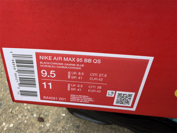 Authentic Nike Air Max 95 Big Bubble Scorpion