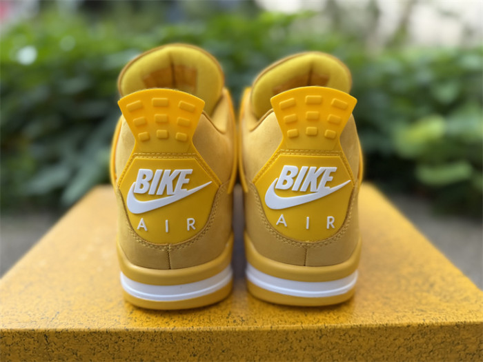 Authentic Air Jordan 4 Nigel Brick by Brick Yellow