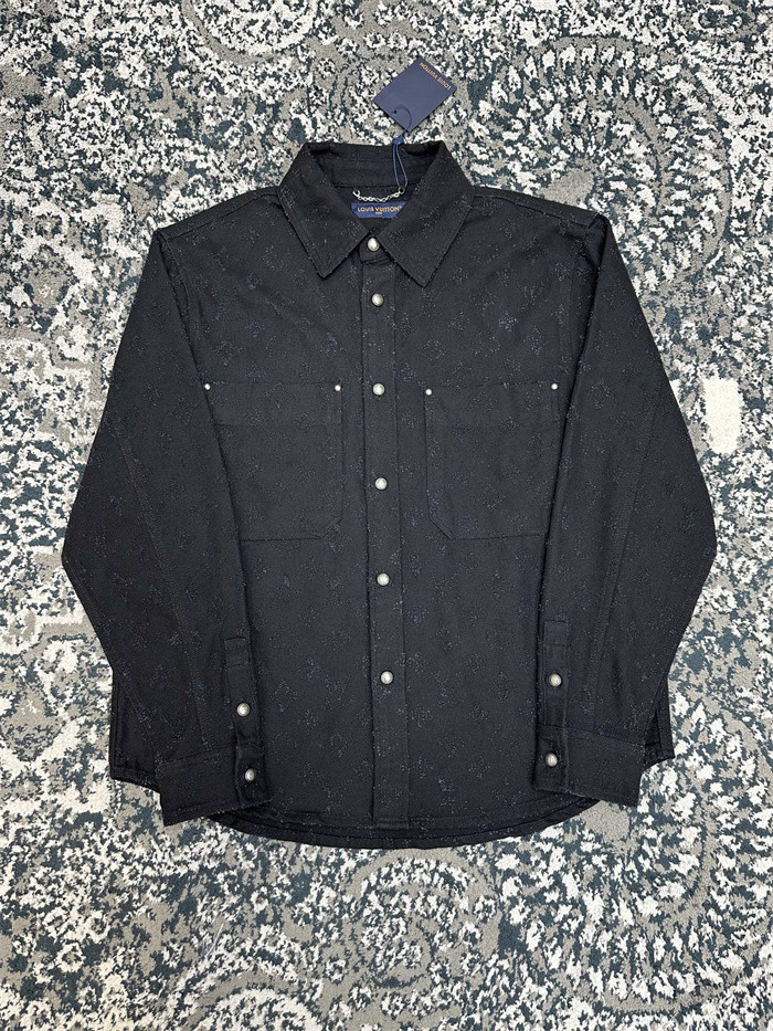 LV Shirt High End Quality-1538