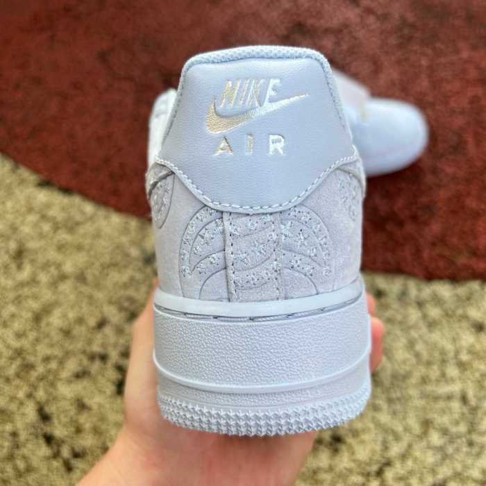 Authentic Nike Air Force 1 Low '07 PRM Paisley Hydrogen Blue