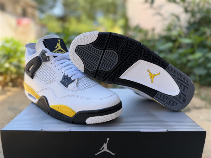 Authentic Air Jordan 4 Retro Rare Air Tour Yellow