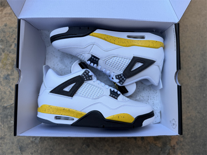Authentic Air Jordan 4 Retro Rare Air Tour Yellow