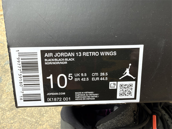 Authentic Air Jordan 13 Retro Wings