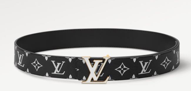 Super Perfect Quality LV Belts(100% Genuine Leather Steel Buckle)-4586