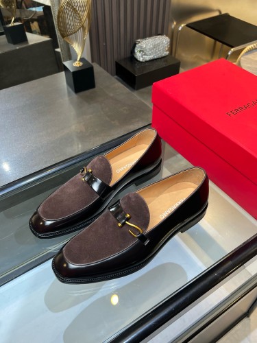 Super Max Ferragamo Shoes-098