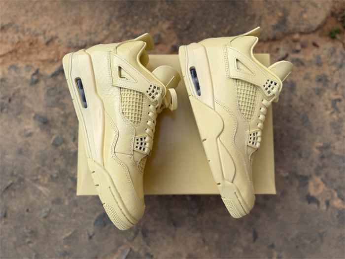 Authentic Jordan 4 Retro J Balvin Lemonade