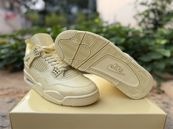 Authentic Jordan 4 Retro J Balvin Lemonade