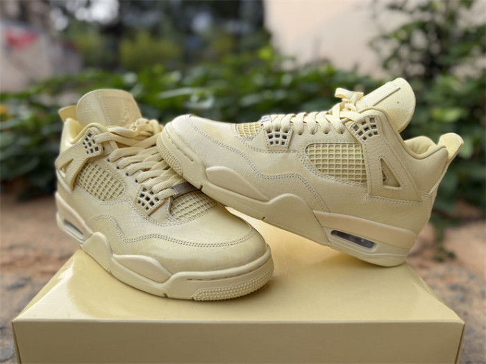 Authentic Jordan 4 Retro J Balvin Lemonade