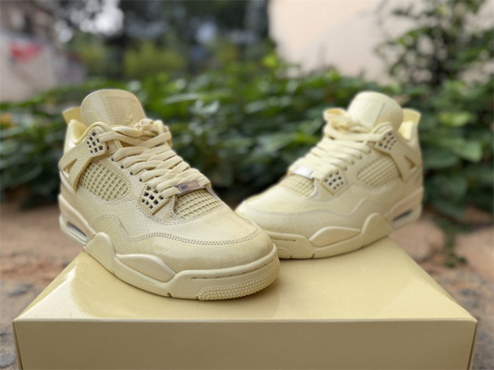 Authentic Jordan 4 Retro J Balvin Lemonade