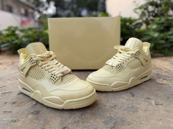 Authentic Jordan 4 Retro J Balvin Lemonade