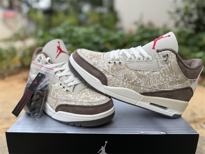 Authentic Air Jordan 3 Retro Laser