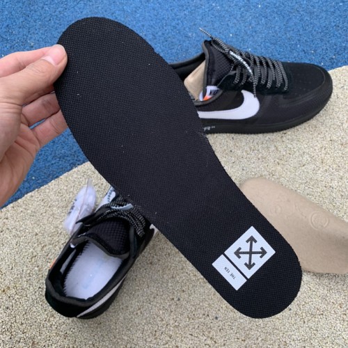 OFF-WHITE x Nike Air Force 1 Low Black