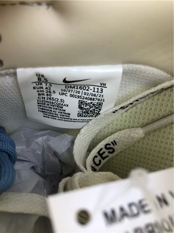 Authentic OFF-WHITE x Nike Dunk Low “The 50” DM1602