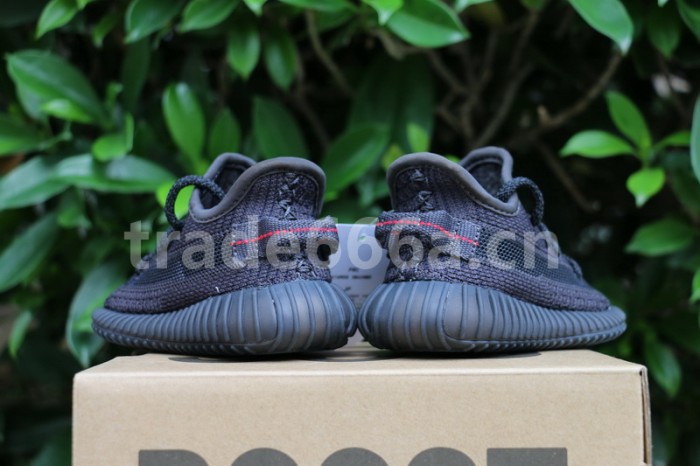 Authentic Yeezy Boost 350 V2 Static Black Kids Shoes