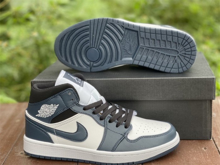 Authentic Air Jordan 1 Low “Dark Teal”