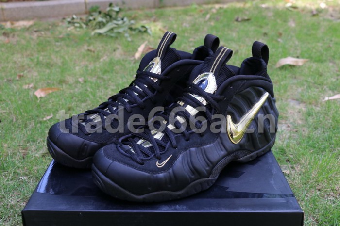 Authentic Nike Air Foamposite Pro “Black Metallic Gold”