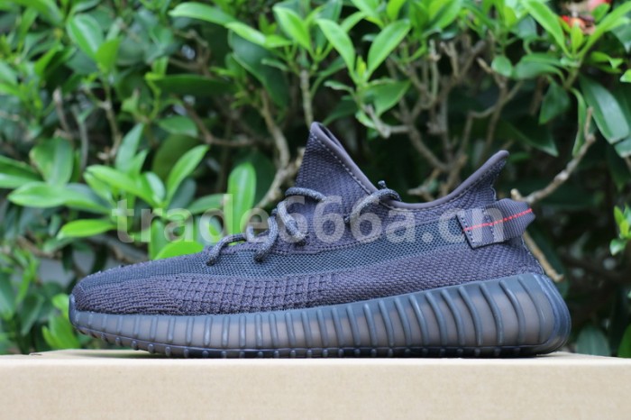 Authentic Yeezy Boost 350 V2 Black Static Non-Reflective