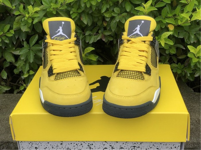 Authentic Air Jordan 4 “Lightning”