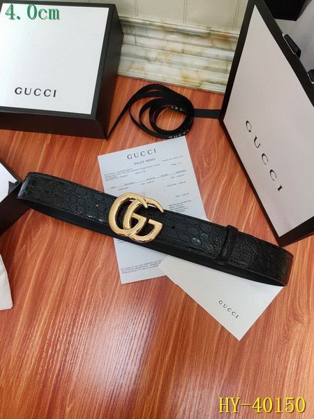 Super Perfect Quality G Belts(100% Genuine Leather,steel Buckle)-1913