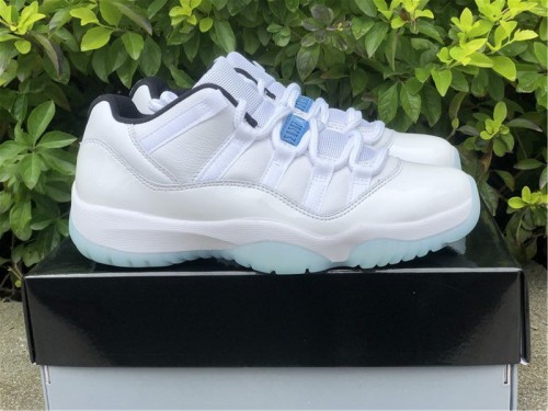 Authentic Air Jordan 11 Low Legend Blue GS
