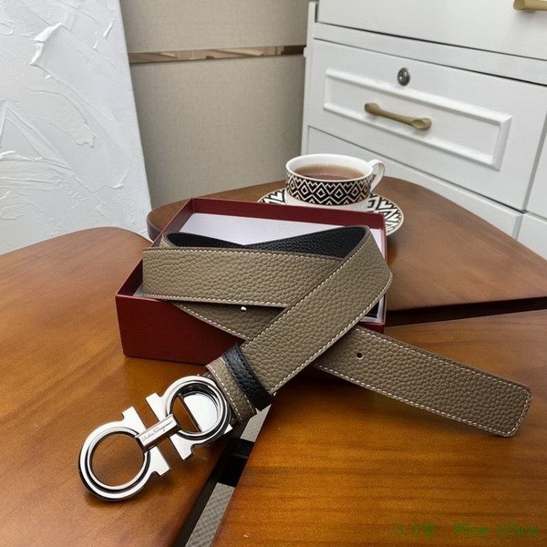 Super Perfect Quality Ferragamo Belts(100% Genuine Leather,steel Buckle)-1579