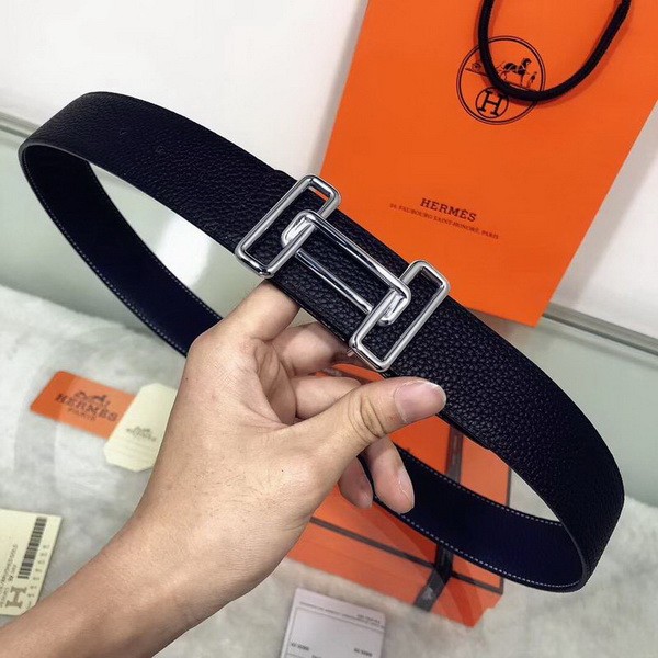 Super Perfect Quality Hermes Belts(100% Genuine Leather,Reversible Steel Buckle)-442