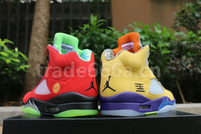 Authentic Air Jordan 5 “What The”