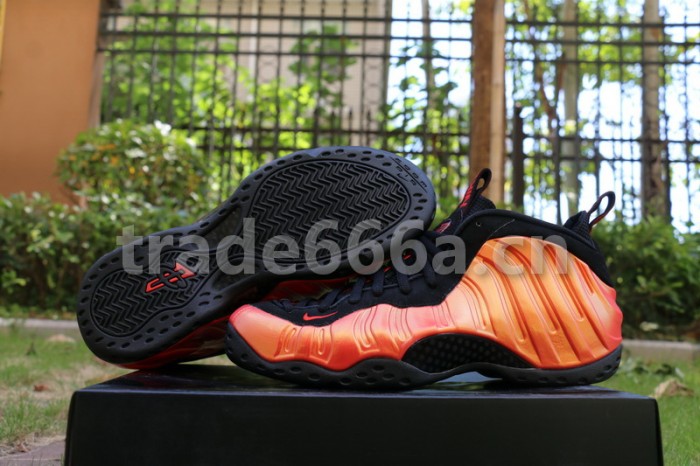 Authentic Nike Air Foamposite One “Habanero Red”