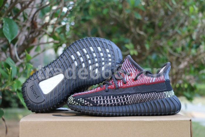 Authentic Yeezy 350 Boost V2 “Yecheil” Non-Reflective Kids Shoes