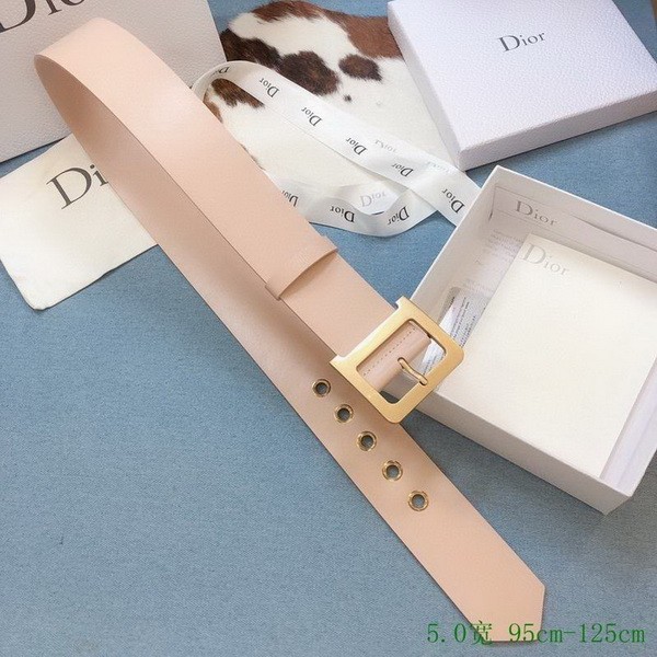 Super Perfect Quality Dior Belts(100% Genuine Leather,steel Buckle)-482