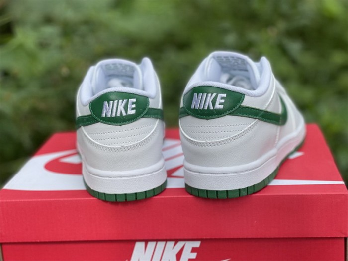 Authentic Nike Dunk Low White Green