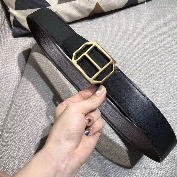 Super Perfect Quality Hermes Belts(100% Genuine Leather,Reversible Steel Buckle)-625